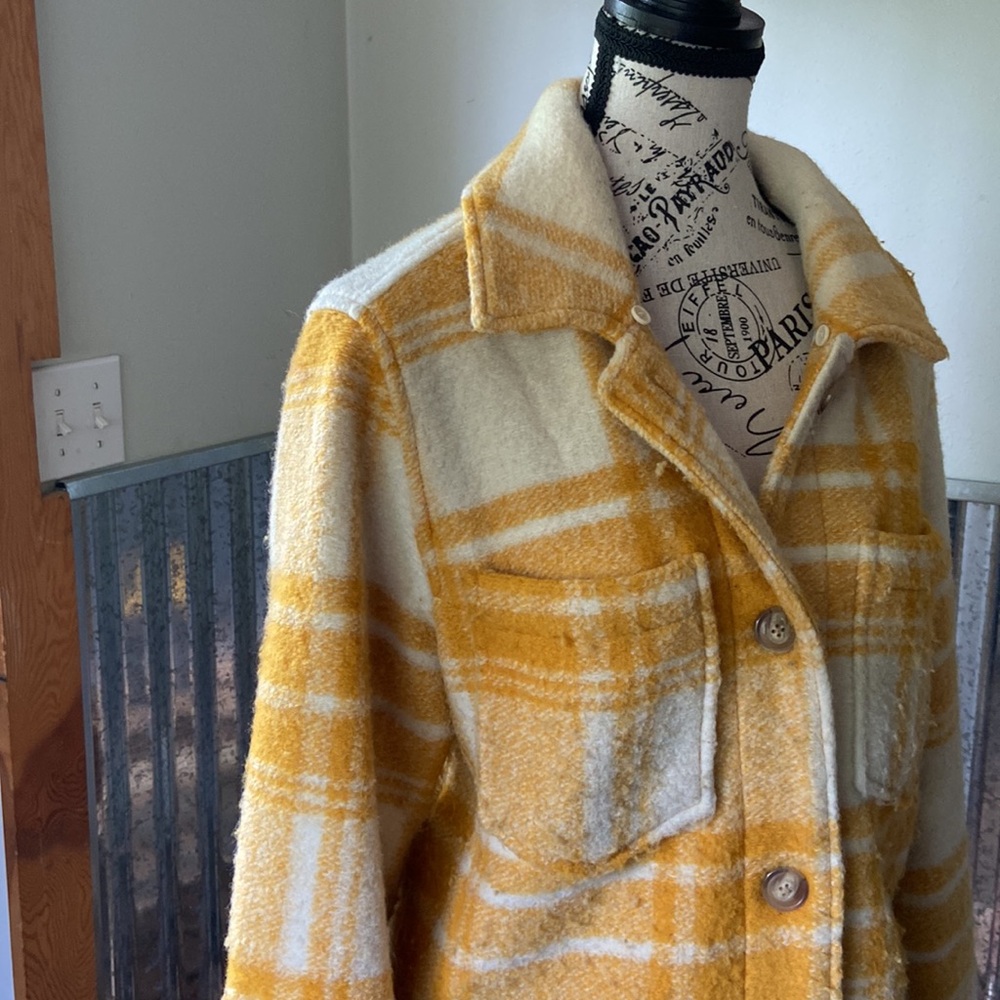 Gap Plaid Wool-Blend Shirt Jacket - image 3